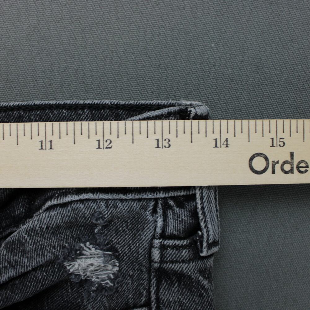 Abercrombie & Fitch Jeans Distressed Slim Mens 28x32 Gray - Picture 5 of 9